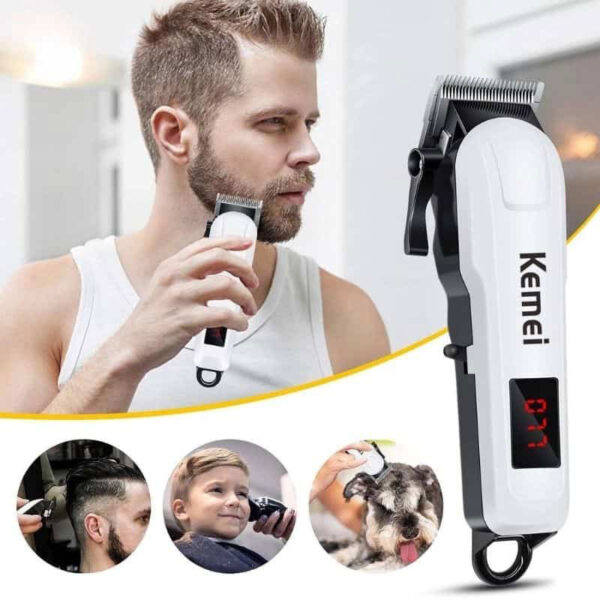Kemei KM-809A Beard & Hair Trimmer For Men