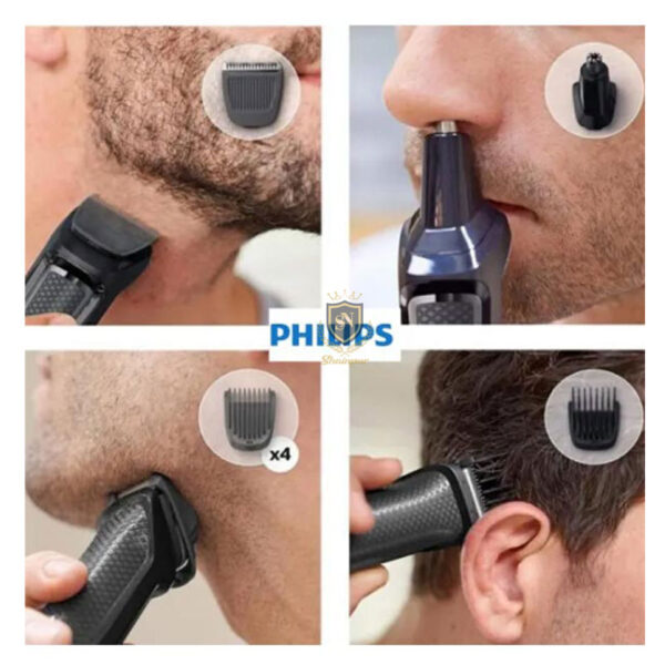 Philips MG-3710 Multigroom Trimmer series 3000 9-in-1, Face, Hair & Nose Trimmer