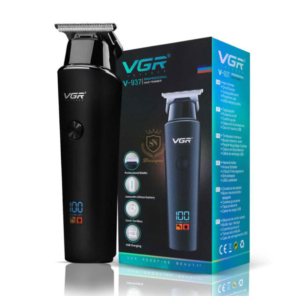 V-937 VGR Best Quality Trimmer Cord & Cordless Beard & Hair Trimmer