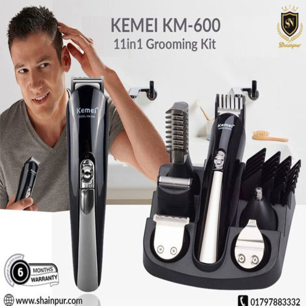 Kemei KM-600 Grooming kit Shaver Trimmer Set for men