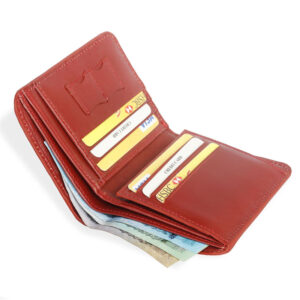 Shainpur SN-W01 100% Genuine Leather Tri-Fold Wallet For Men