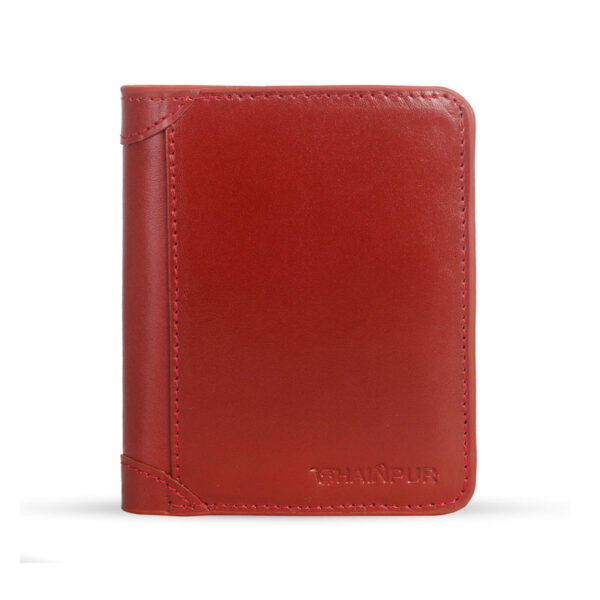 Shainpur SN-W01 100% Genuine Leather Tri-Fold Wallet For Men