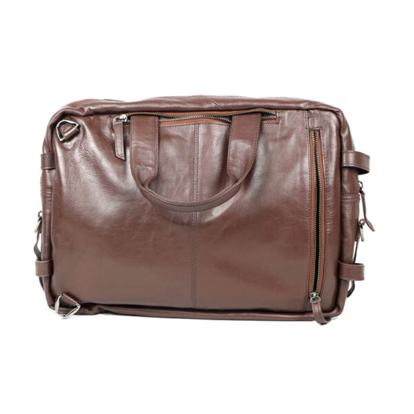 Shainpur Sn-B21 Multi Functional Dual Use Best Quality Leather Backpacks Laptop Bag