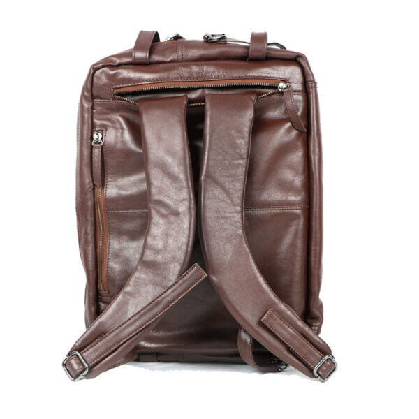Shainpur Sn-B21 Multi Functional Dual Use Best Quality Leather Backpacks Laptop Bag
