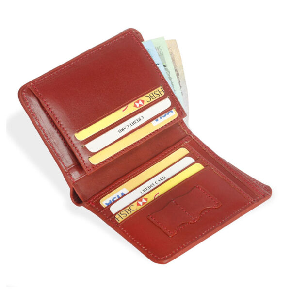 Shainpur SN-W01 100% Genuine Leather Tri-Fold Wallet For Men