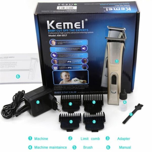 Kemei KM-5017 Beard & Hair Trimmer