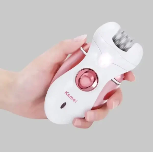 Kemei KM-2530 Epilator, Lady Shaver, & FootCare 4 in 1 Beauty Tools for Women