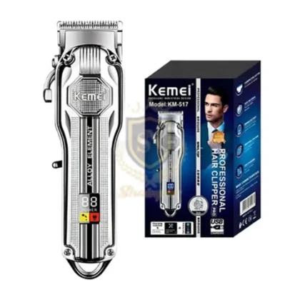 Kemei KM-517 Hair Clipper and Beard Trimmer for Men