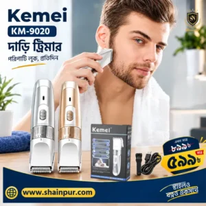 Kemei KM-9020 Beard & Hair Trimmer For Men
